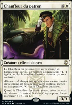 Chauffeur du patron
