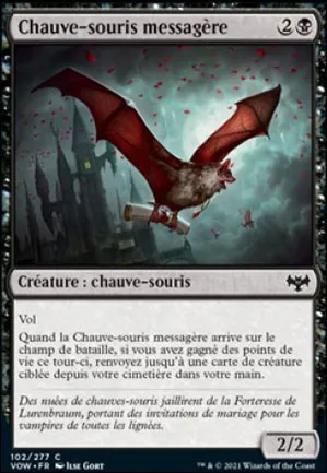 Chauve-souris messagère