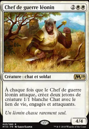 Chef de guerre léonin