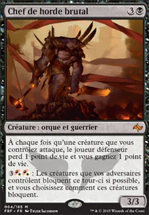 Chef de horde brutal