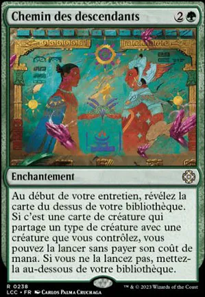 Chemin des descendants
