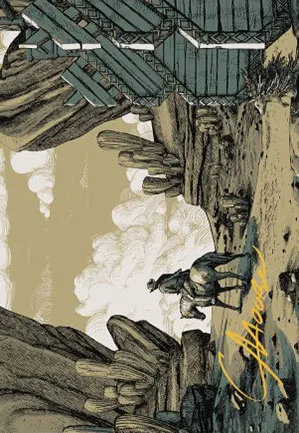 Chemin vers l'exil - Illustration