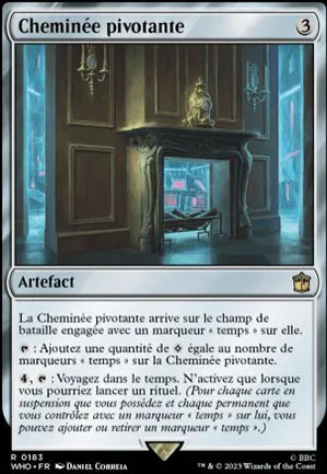 Cheminée pivotante