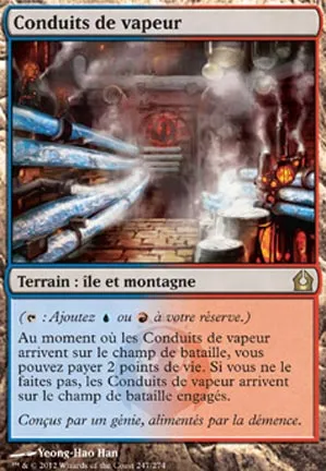 Cheminées à vapeur // Conduits de vapeur