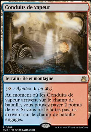 Cheminées à vapeur // Conduits de vapeur