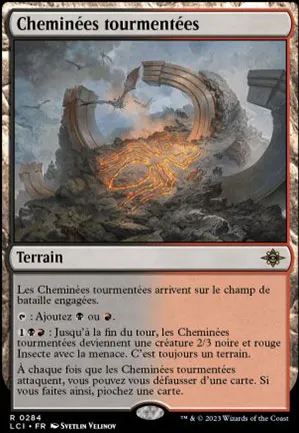 Cheminées tourmentées
