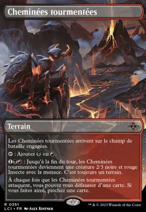 Cheminées tourmentées