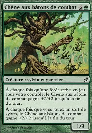 Chêne aux bâtons de combat