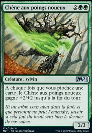 Chêne aux poings noueux