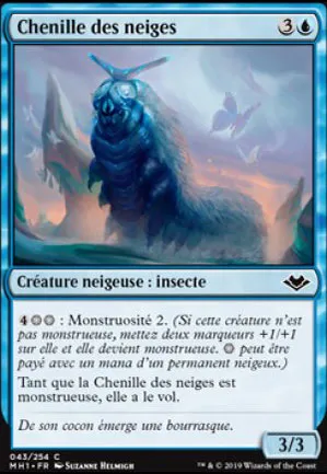 Chenille des neiges