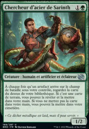 Chercheur d'acier de Sarinth