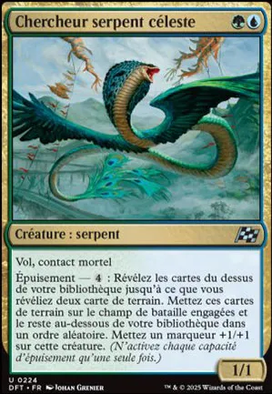 Chercheur serpent céleste