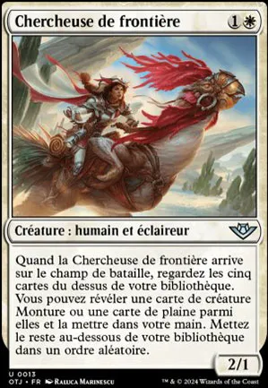Chercheuse de frontière