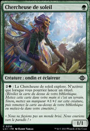 Chercheuse de soleil