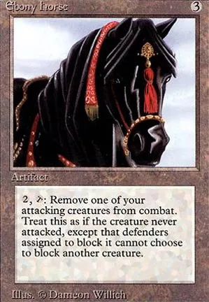 Cheval d'ébène