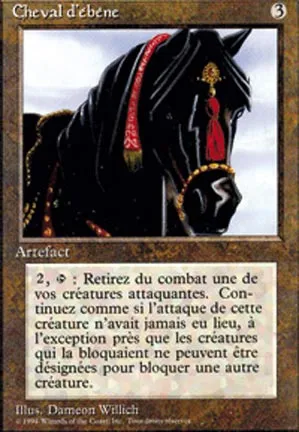 Cheval d'ébène