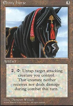 Cheval d'ébène
