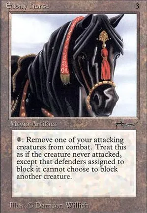 Cheval d'ébène