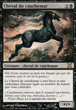 Cheval de cauchemar