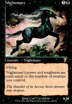 Cheval de cauchemar