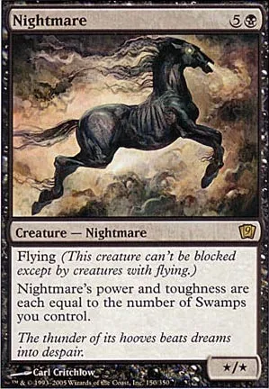 Cheval de cauchemar