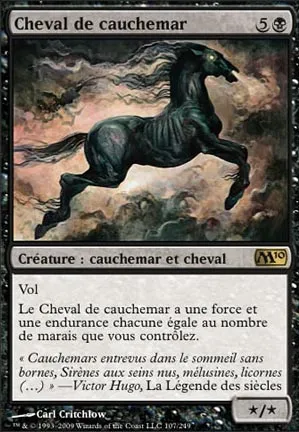 Cheval de cauchemar