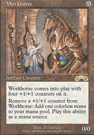 Cheval de mana