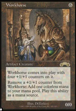 Cheval de mana