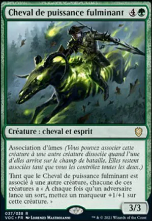 Cheval de puissance fulminant