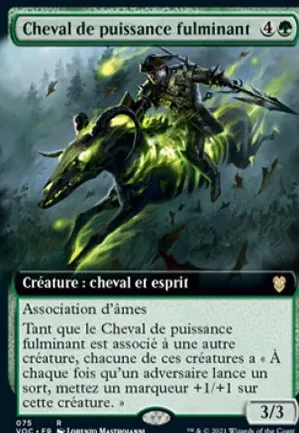 Cheval de puissance fulminant