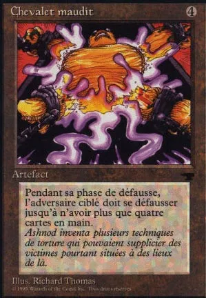 Chevalet maudit