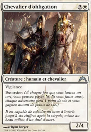 Chevalier d'obligation