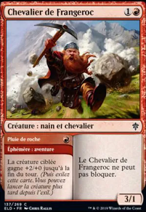 Chevalier de Frangeroc // Pluie de roche