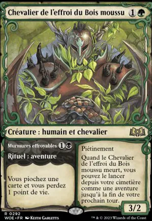 Chevalier de l'effroi du Bois moussu // Murmures effroyables