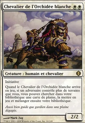 Chevalier de l'Orchidée blanche