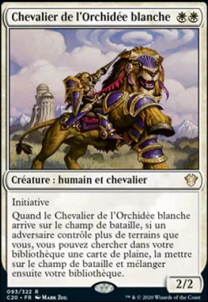 Chevalier de l'Orchidée blanche