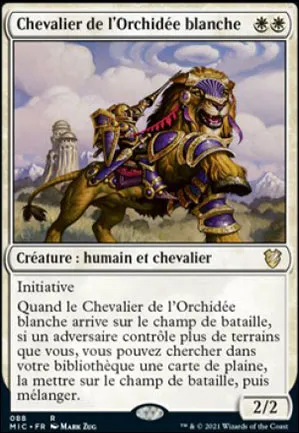 Chevalier de l'Orchidée blanche