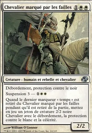 Chevalier marqué par les failles