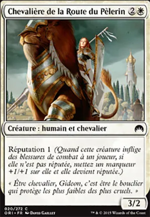Chevalière de la Route du Pèlerin