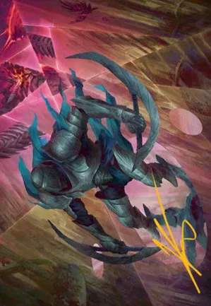 Chevalière stroboscopique de Xerex - Illustration
