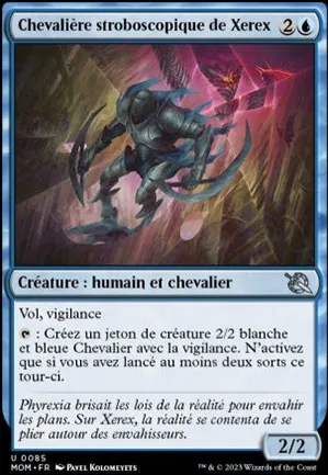 Chevalière stroboscopique de Xerex