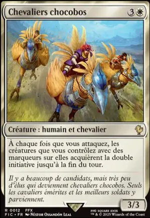 Chevaliers chocobos