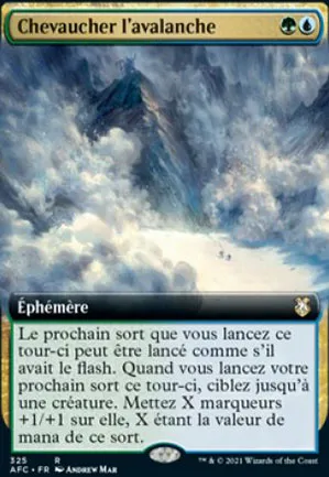 Chevaucher l'avalanche