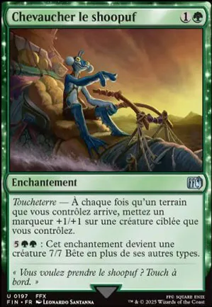 Chevaucher le shoopuf