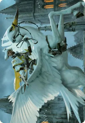 Chevaucheur de gryff - Illustration