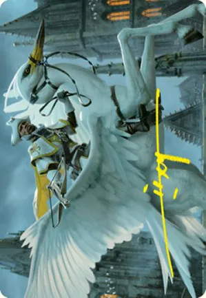 Chevaucheur de gryff - Illustration