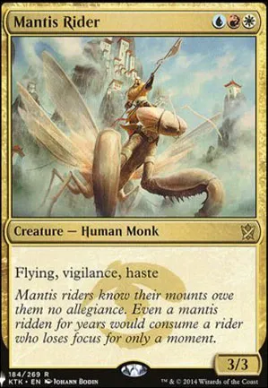 Chevaucheur de mante