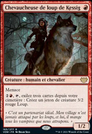Chevaucheuse de loup de Kessig