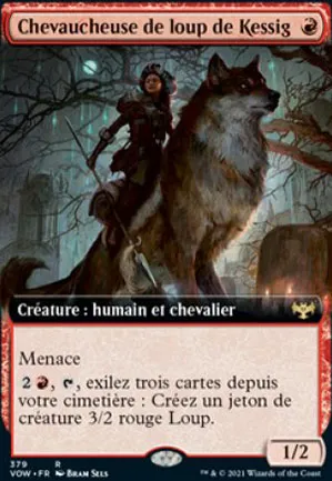 Chevaucheuse de loup de Kessig