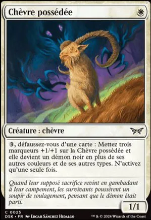 Chèvre possédée